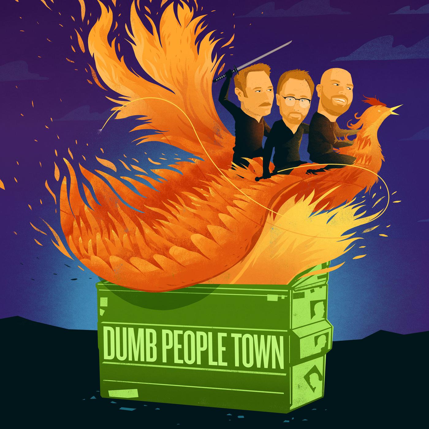 Dumb People Town podcast cover